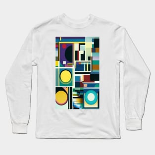 Cubist Collage Long Sleeve T-Shirt